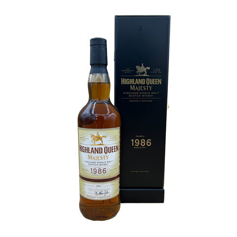 Whiskey Highland Queen 1986 Limited